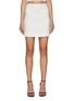 Main View - Click To Enlarge - GAUGE81 - ‘MANI’ CLASSIC STRETCH LINEN MINI SKIRT