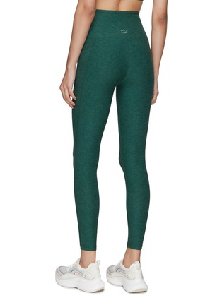 Back View - Click To Enlarge - BEYOND YOGA - ‘Spacedye Out Of Pocket’ High-Waisted Midi Leggings