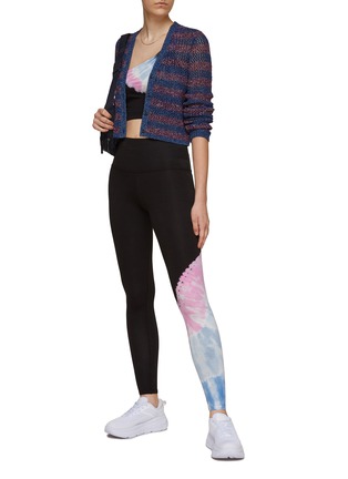 Figure View - Click To Enlarge - ELECTRIC & ROSE - ‘Sunset’ Beam Tie Dye Leggings