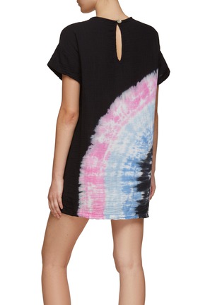 Back View - Click To Enlarge - ELECTRIC & ROSE - ‘Coco’ Beam Tie Dye Oversized T-Shirt
