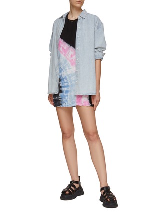 Figure View - Click To Enlarge - ELECTRIC & ROSE - ‘Coco’ Beam Tie Dye Oversized T-Shirt