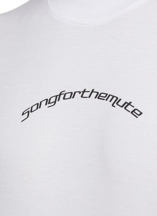  - SONG FOR THE MUTE - LOGO PRINT SHORT SLEEVE CREWNECK T-SHIRT