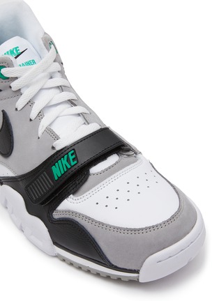 Detail View - Click To Enlarge - NIKE - ‘AIR TRAINER 1 SP’ MID TOP LACE UP SNEAKERS