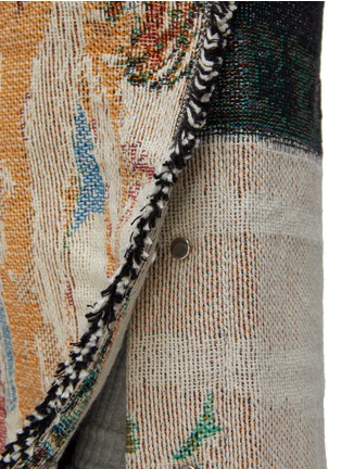  - AMIRI - x Wes Lang 'Blood 38' Cotton Tapestry Jacquard Flared Pants