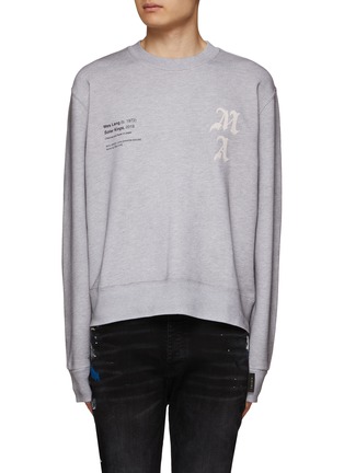 Main View - Click To Enlarge - AMIRI - X WES LANG ‘SOLAR KINGS’ GRAPHIC PRINT CREWNECK SWEATSHIRT