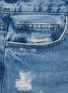  - FRAME - ‘Le Brigette’ Ripped Medium Washed Denim Shorts