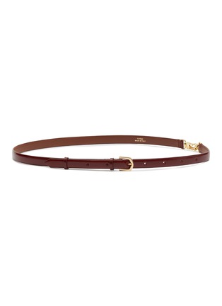 Main View - Click To Enlarge - TOTEME - DOUBLE CLASP LEATHER BELT