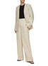 Figure View - Click To Enlarge - TOTEME - COLLARLESS SUIT BLAZER