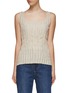 Main View - Click To Enlarge - TOTEME - CRINKLED SILK TANK TOP