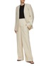 Figure View - Click To Enlarge - TOTEME - WIDE LEG TROUSERS