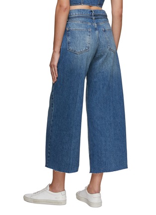 Back View - Click To Enlarge - FRAME - ‘Pixie’ High Rise Baggy Cropped Jeans