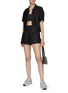 Figure View - Click To Enlarge - FRAME - Elastic Waist Pleated Shorts