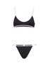 Main View - Click To Enlarge - TROPIC OF C - ‘RIO’ CONTRAST TRIM TWO PIECE SWIMSUIT