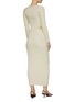 Back View - Click To Enlarge - AERON - ‘Vivier’ Cut-Out Waist Long-Sleeved Maxi Dress