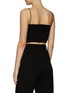 Back View - Click To Enlarge - AERON - ‘Breton’ Spaghetti Strap Ribbed Cropped Top