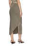 Back View - Click To Enlarge - AERON - ‘AVALON’ BELTED HIGH WAIST MIDI SKIRT
