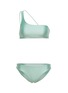 Main View - Click To Enlarge - JADE SWIM - ‘Apex’ One-Shoulder Swimsuit Top & ‘Lure’ Full-Coverage Swimsuit Bottom