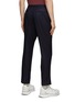 Back View - Click To Enlarge - OFFICINE GÉNÉRALE - ‘DREW’ SINGLE PLEAT HALF ELASTIC WAISTBAND TAPERED WOOL PANTS