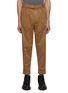 Main View - Click To Enlarge - OFFICINE GÉNÉRALE - ‘HUGO’ BELTED RELAXED FIT ROLLED UP PANTS