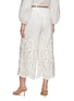 Back View - Click To Enlarge - ZIMMERMANN - ‘Lyre’ Belted Palm Tree Embroidery Linen Pants