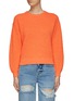 Main View - Click To Enlarge - ALICE + OLIVIA - ‘ANGELINE’ EASY CROP LONG SLEEVE PULLOVER