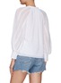 Back View - Click To Enlarge - ALICE & OLIVIA - ‘LANG’ EMBROIDERED LONG SLEEVE BLOUSE