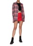 Figure View - Click To Enlarge - ALICE & OLIVIA - ‘RUBI’ MID WAIST MINI SKIRT