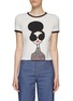 Main View - Click To Enlarge - ALICE & OLIVIA - ‘Rylyn’ Stace Face Strawberry Print Cotton Crewneck T-Shirt