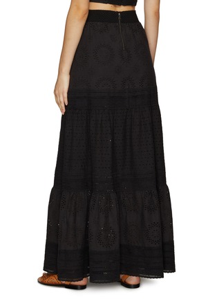 Back View - Click To Enlarge - ALICE + OLIVIA - ‘REISE’ PANELLED MAXI SKIRT