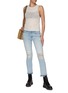 Figure View - Click To Enlarge - ALICE & OLIVIA - ‘REVA’ PEARL DETAIL CROCHET KNIT TANK TOP
