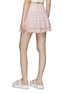 Back View - Click To Enlarge - ALICE & OLIVIA - ‘BETHIE’ SMOCKED TIERED RUFFLE MINI SKIRT