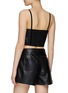 Back View - Click To Enlarge - ALICE & OLIVIA - ‘LORETTE' BUSTIER SPAGHETTI STRAP LACE TOP