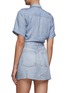 Back View - Click To Enlarge - RAG & BONE - ‘Liquid Miramar’ Light Washed Denim Dress