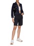 Figure View - Click To Enlarge - BARRIE - SLIM FIT CROPPED KNITTED JACKET