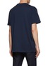 Back View - Click To Enlarge - ALEXANDER MCQUEEN - LOGO TAPE CREWNECK COTTON JERSEY T-SHIRT