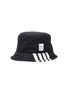 THOM BROWNE - Four-Bar Stripe Quilted Bucket Hat