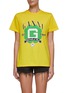 Main View - Click To Enlarge - GANNI - ‘University Of Love Capsule’ G Print Crewneck T-Shirt