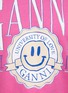  - GANNI - ‘University Of Love Capsule’ Smiley Face Print Crewneck Sweatshirt T-Shirt