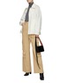 Figure View - Click To Enlarge - JIL SANDER - LIGHTWEIGHT SNAP FRONTELASTICATED CUFF BLOUSON
