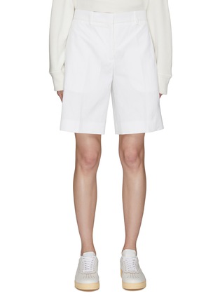 Main View - Click To Enlarge - JIL SANDER - SINGLE PLEAT A-LINE SHORTS
