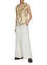 Figure View - Click To Enlarge - GANNI - Floral Pleated Georgette Sleeveless Top