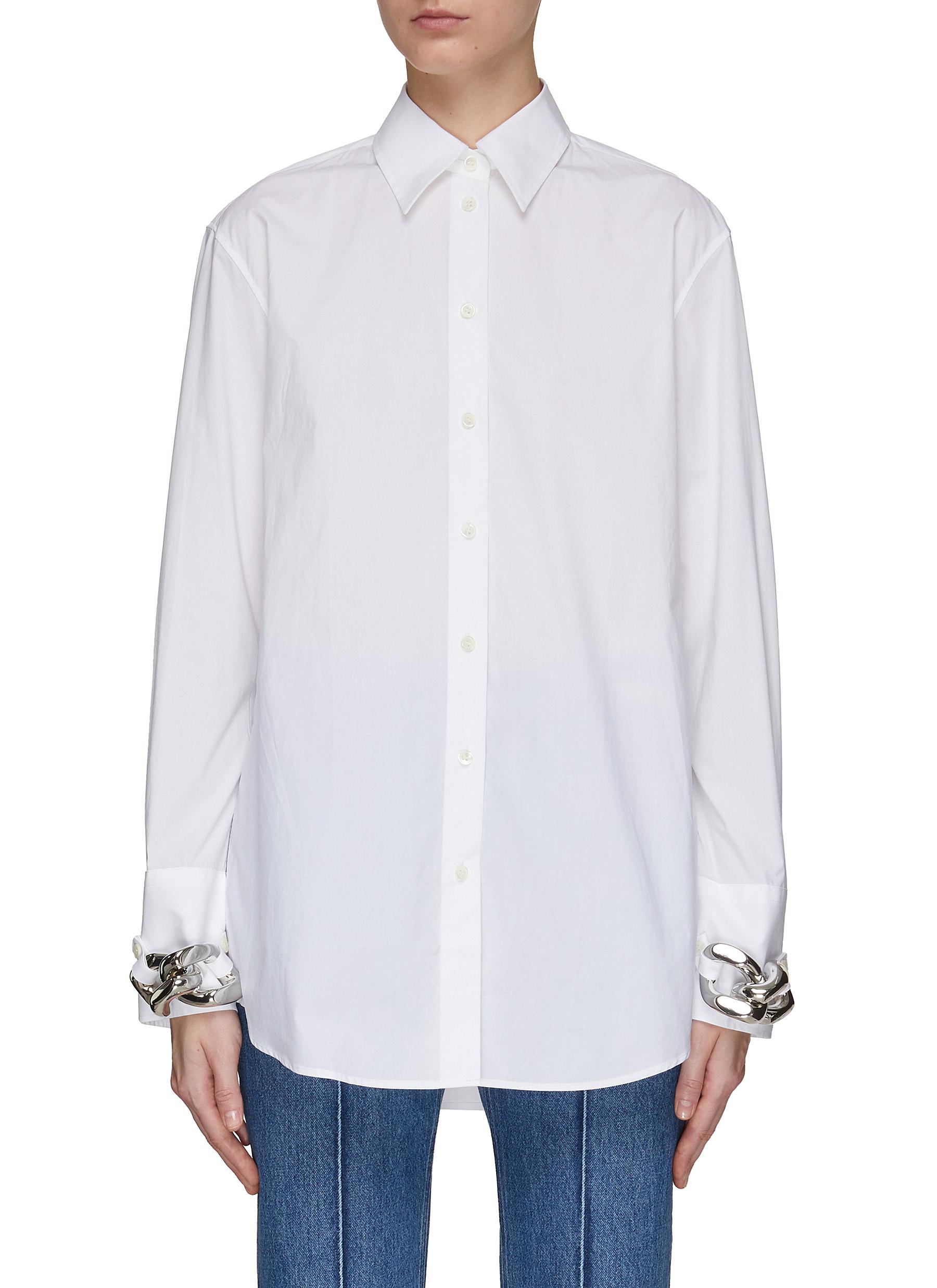 Chain Link Cotton Classic Long-Sleeved Shirt