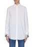 JW ANDERSON - Chain Link Cotton Classic Long-Sleeved Shirt