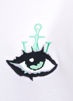  - JW ANDERSON - EYE EMBROIDERED LOGO T-SHIRT