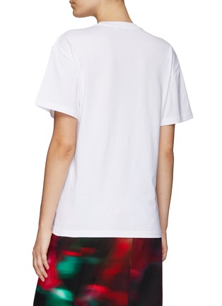 Back View - Click To Enlarge - JW ANDERSON - EYE EMBROIDERED LOGO T-SHIRT