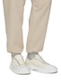 Figure View - Click To Enlarge - VIRÓN  - ‘1968’ LOW TOP LACE UP CANVAS SNEAKERS