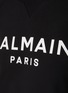  - BALMAIN - Logo Cotton Crewneck Sweatshirt