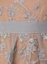 SELF-PORTRAIT - Embroidered Blossom Tiered V-Neck Midi Dress