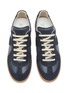 Detail View - Click To Enlarge - MAISON MARGIELA - ‘REPLICA’ BERMUDA LOW TOP LACE UP SNEAKERS