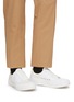 Figure View - Click To Enlarge - ALEXANDER MCQUEEN - ‘Deck Plimsoll’ Canvas Lace-Up Sneakers